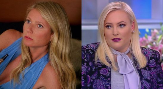 Gwyneth Paltrow in the Politician and Meghan McCain in The View