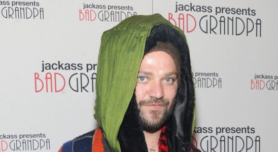 Bam Margera at the premiere of Bad Grandpa in 2013