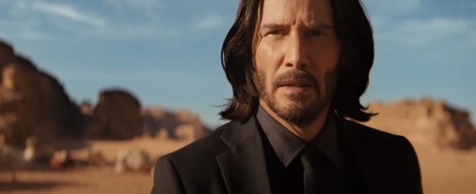 "Bien sûr", Keanu Reeves a en fait tourné ces scènes de désert du chapitre 4 de John Wick, mais une partie a dû être modifiée numériquement