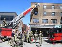 Les pompiers du Grand Sudbury étaient sur les lieux d'un incendie mercredi après-midi.