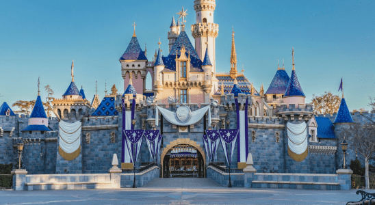 Sleeping Beauty Castle at Disneyland for 100 Years of Wonder celebration