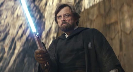 Luke Skywalker in Star Wars: The Last Jedi