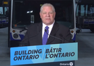 Une capture d'écran du premier ministre de l'Ontario, Doug Ford, parle de la mairesse de Mississauga, Bonnie Crombie, le mercredi 7 décembre 2022.