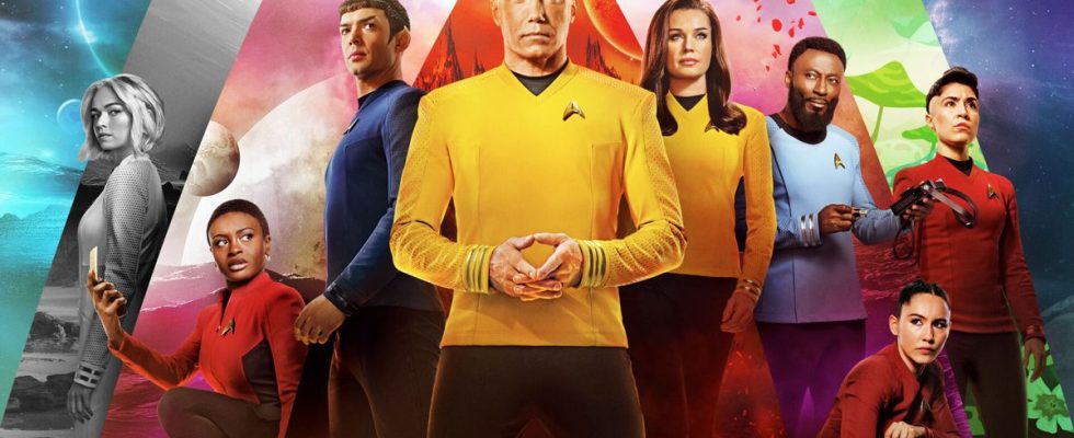La bande-annonce de la saison 2 de Star Trek: Strange New Worlds taquine le crossover de Lower Decks et quelques baisers
