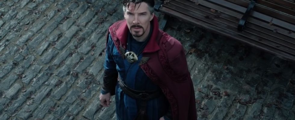 Benedict Cumberbatch as Doctor Strange in Multiverse of Madness