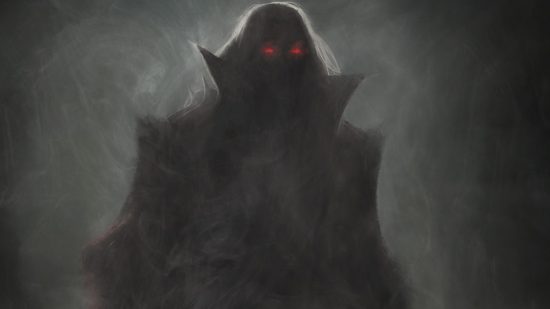 Le crossover Diablo 4 Lilith arrive sur Immortal : une silhouette masquée aux yeux rouges dans le jeu RPG Diablo Immortal