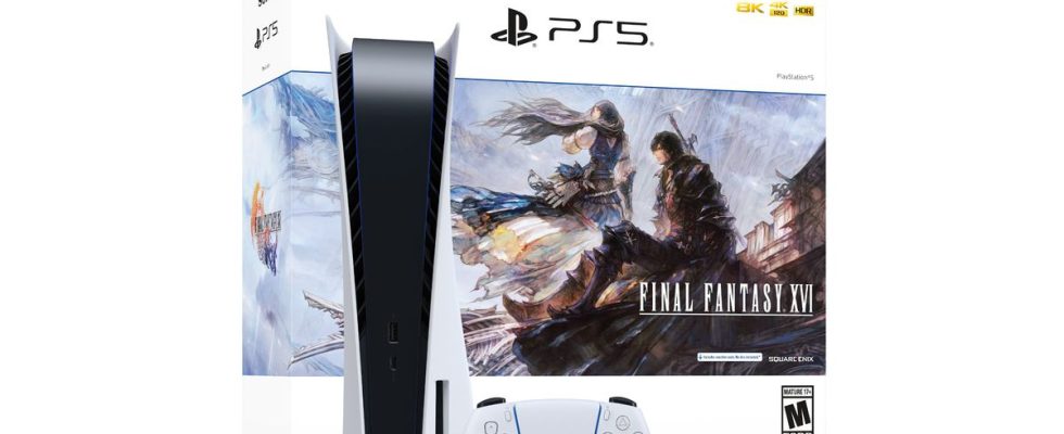 Le dernier pack PS5 comprend Final Fantasy 16, disponible en précommande maintenant