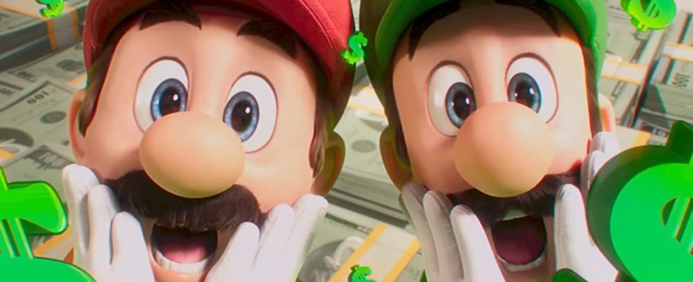 Le film Mario est désormais "le troisième plus grand film d'animation de tous les temps"