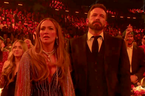 Jennifer Lopez et Ben Affleck aux Grammy Awards de dimanche soir.