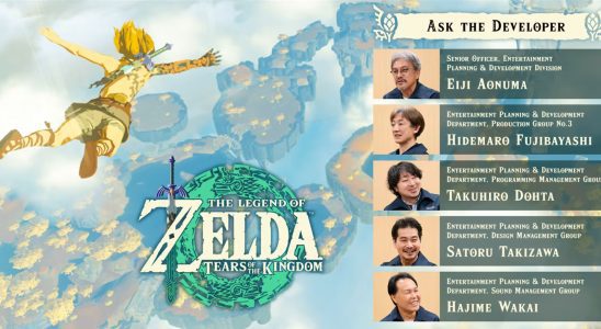 In an interview, the Zelda Tears of the Kingdom developers discuss the theme of hands and the Imprisoning War story from A Link to the Past.