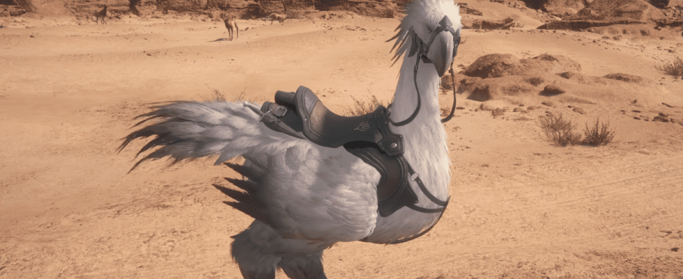 Les chocobos sont appelés "chevaux" dans la version japonaise de Final Fantasy XVI