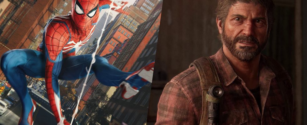 Les ventes de PC remasterisés Spider-Man de Marvel dépassent 1,5 million, le PC The Last of Us Part I dépasse 368 000