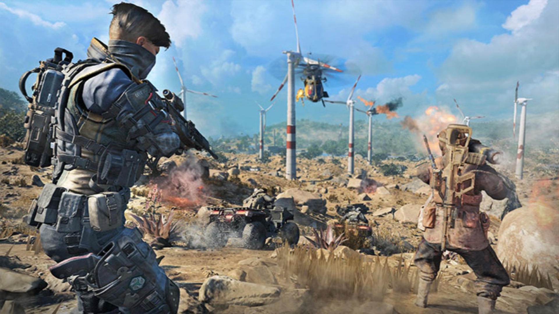 Capture d'écran de Call of Duty: Black Ops 4 pour le mode Blackout