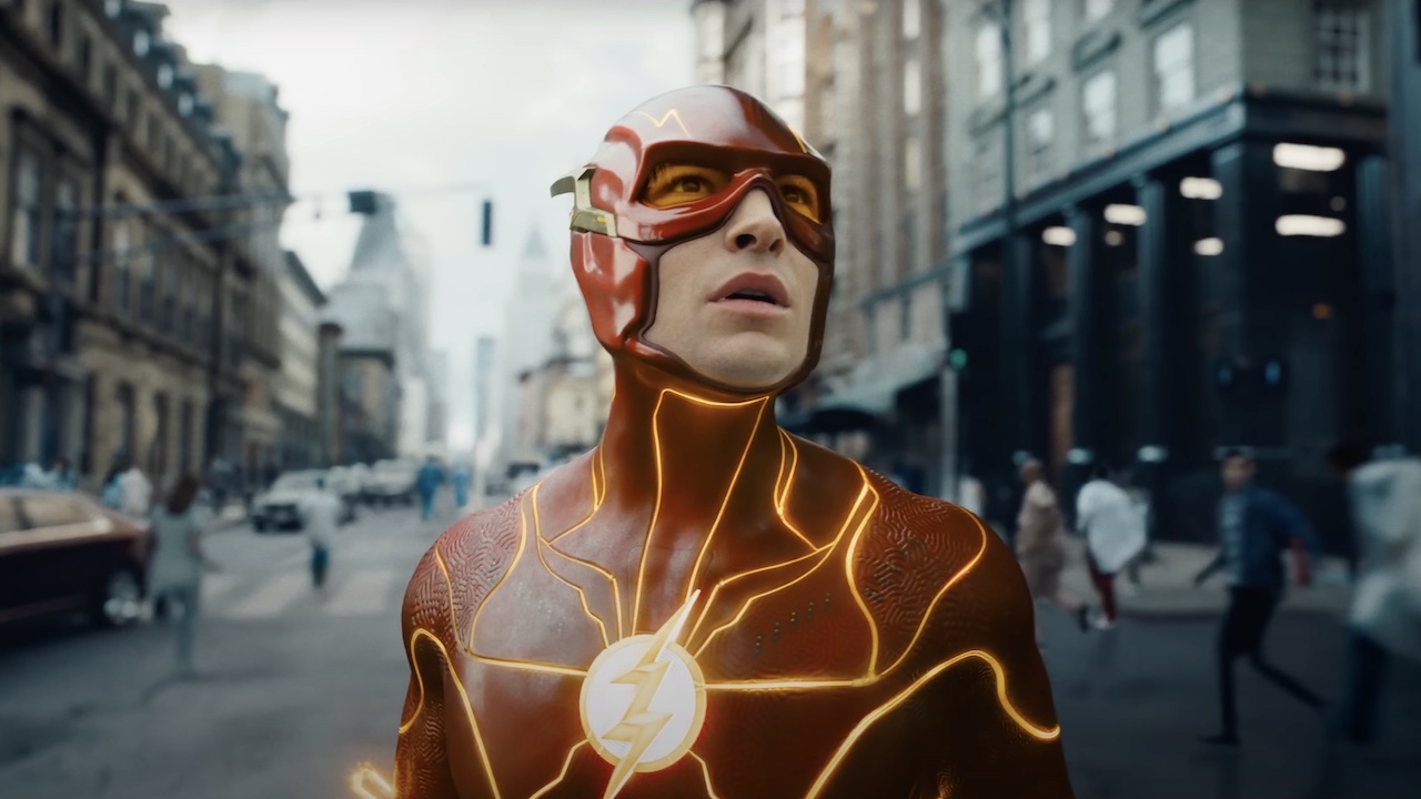 Ezra Miller dans le rôle de Flash dans son propre film DC