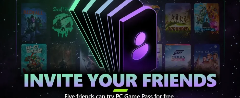 Microsoft annonce les parrainages d'amis Xbox Game Pass Ultimate