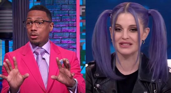 Nick Cannon and Kelly Osbourne