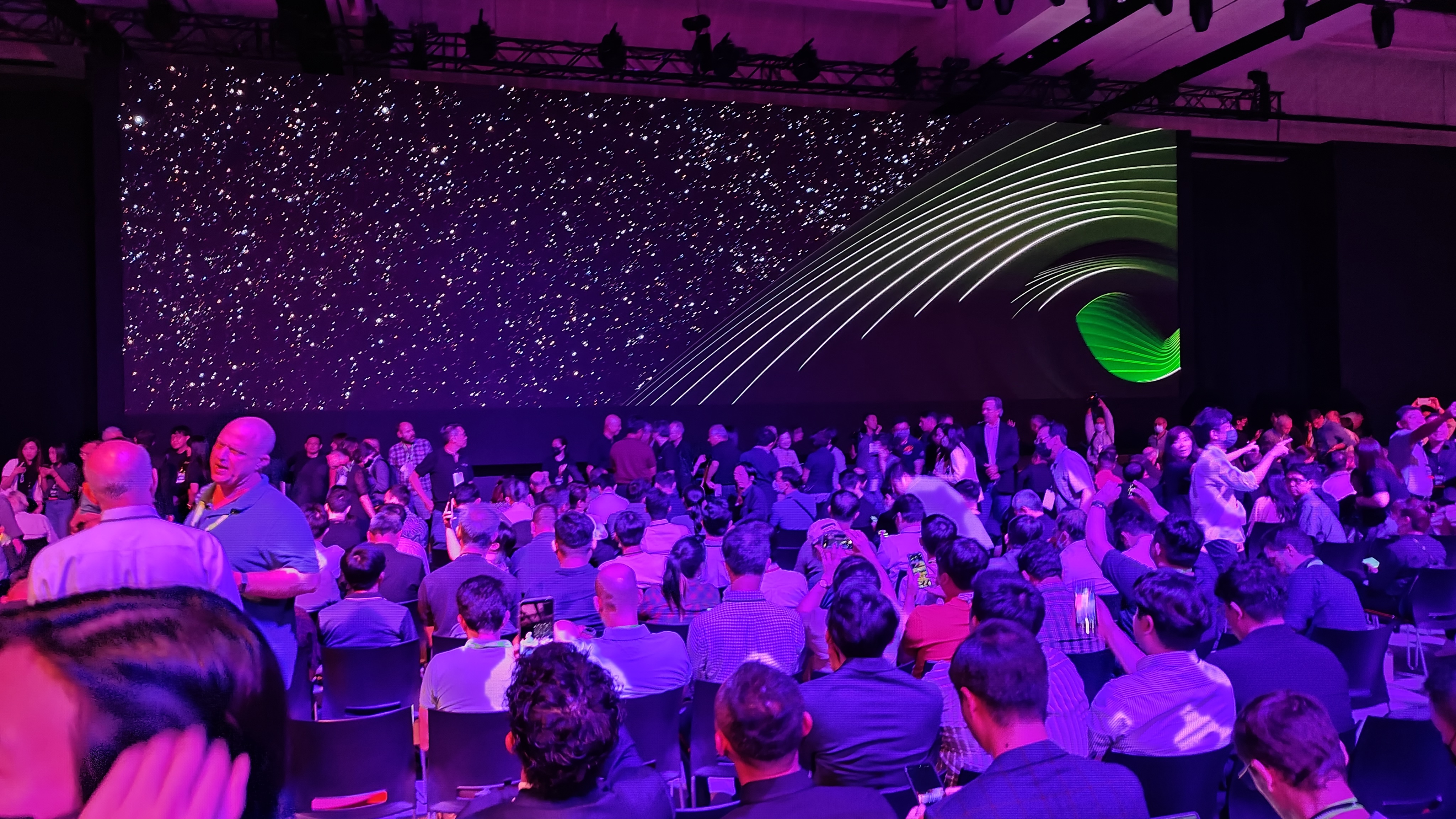 La scène du keynote Computex 2023 de Nvidia