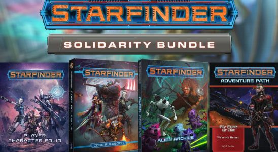 Obtenez jusqu'à 423 $ de textes Starfinder pour seulement 45 $ chez Humble