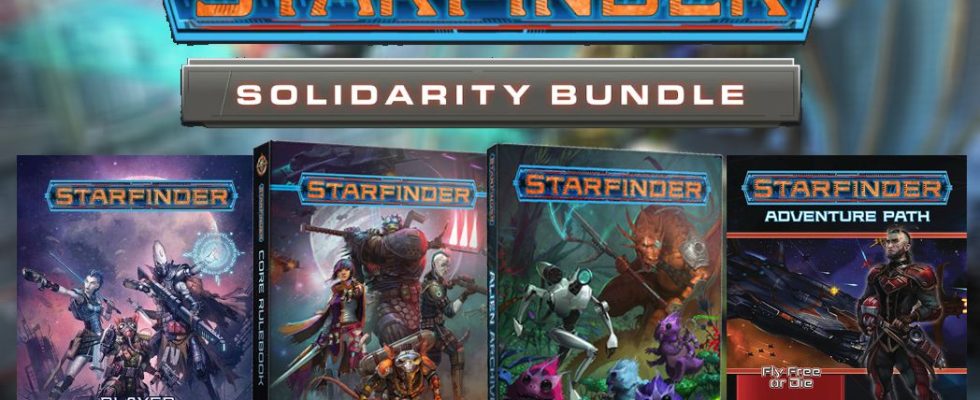 Obtenez jusqu'à 423 $ de textes Starfinder pour seulement 45 $ chez Humble