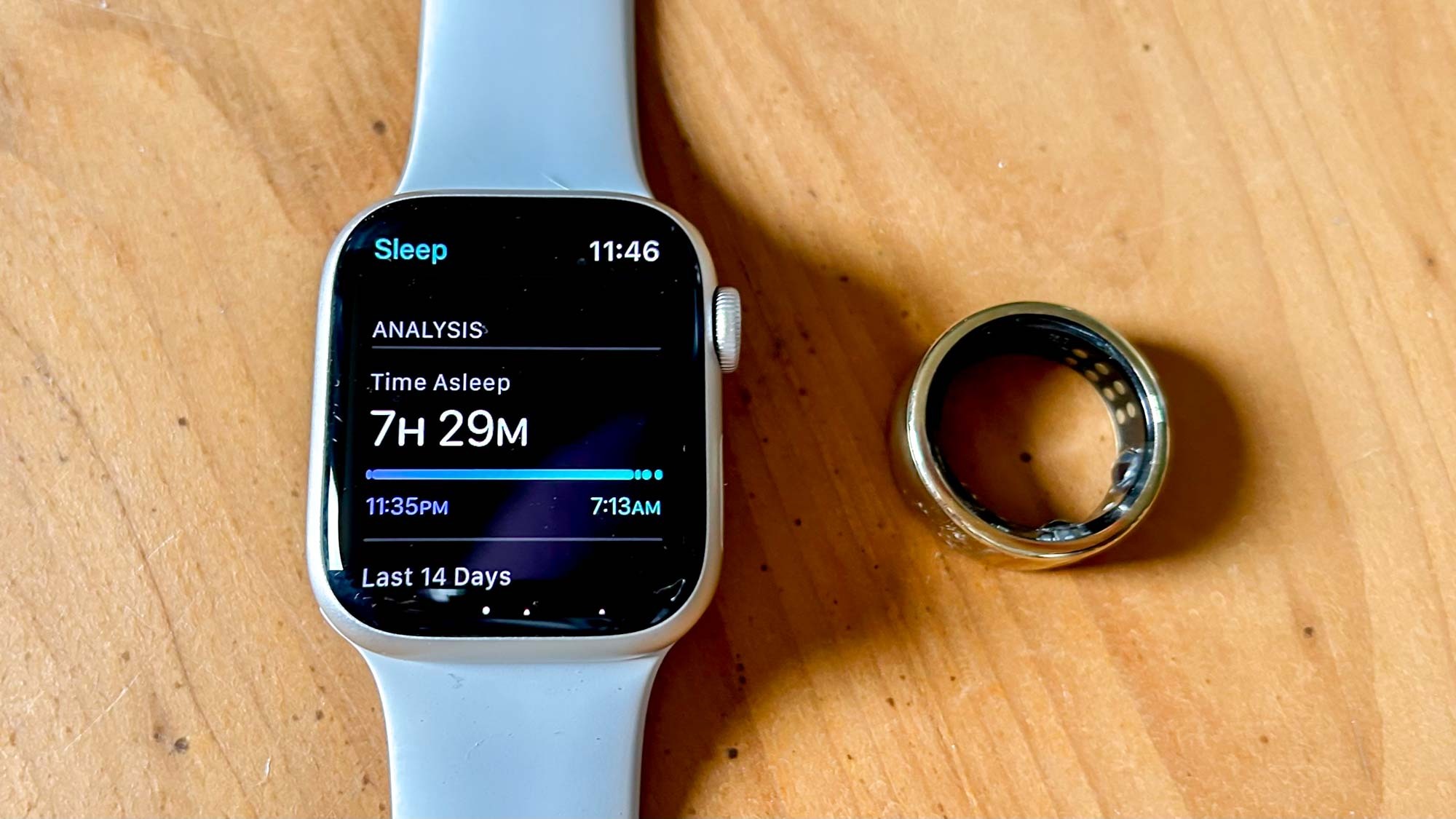 Apple Watch 8 contre Oura Ring