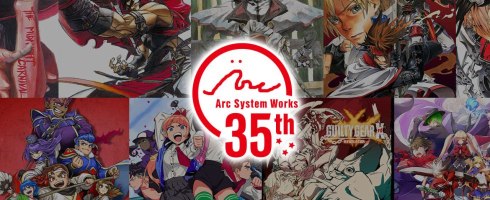 Ouverture du site Web du 35e anniversaire d'Arc System Works