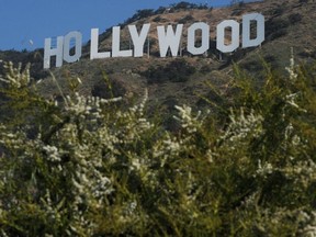 Dans ce dossier photo prise le 26 avril 2010 vue du panneau Hollywood.