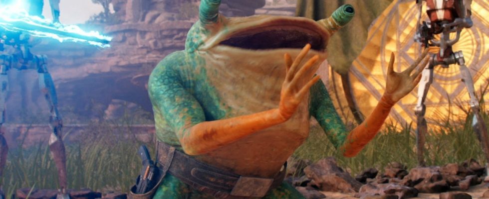 Star Wars Jedi: Les fans de Survivor adorent le nouveau personnage de Froggy Turgle