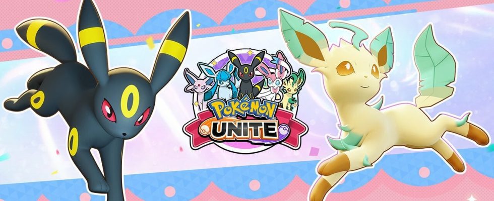 Umbreon et Leafeon rejoindront bientôt la liste de Pokémon Unite