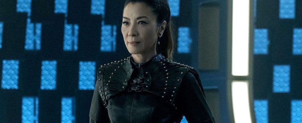 Michelle Yeoh as the Mirror Universe
