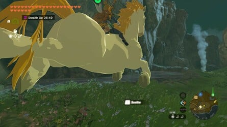 Zelda: Tears Of The Kingdom: Ride The Giant Horse Shrine Quest Solution – Comment obtenir l'étalon blanc 4