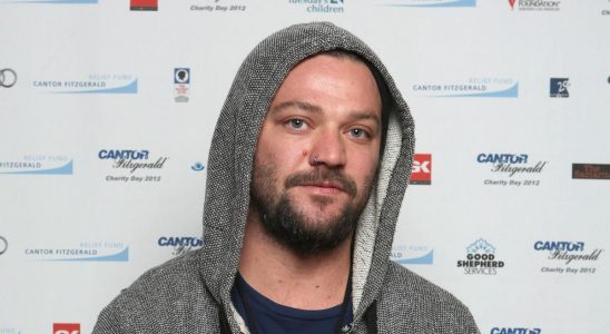 Bam Margera on the red carpet in 2012