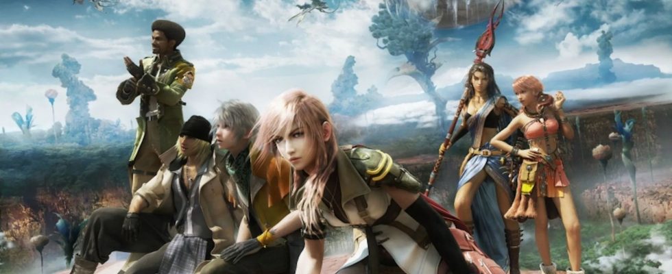 Final Fantasy 13 promo art group picture