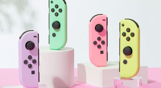 Nintendo a de nouveaux Joy-Cons colorés à venir