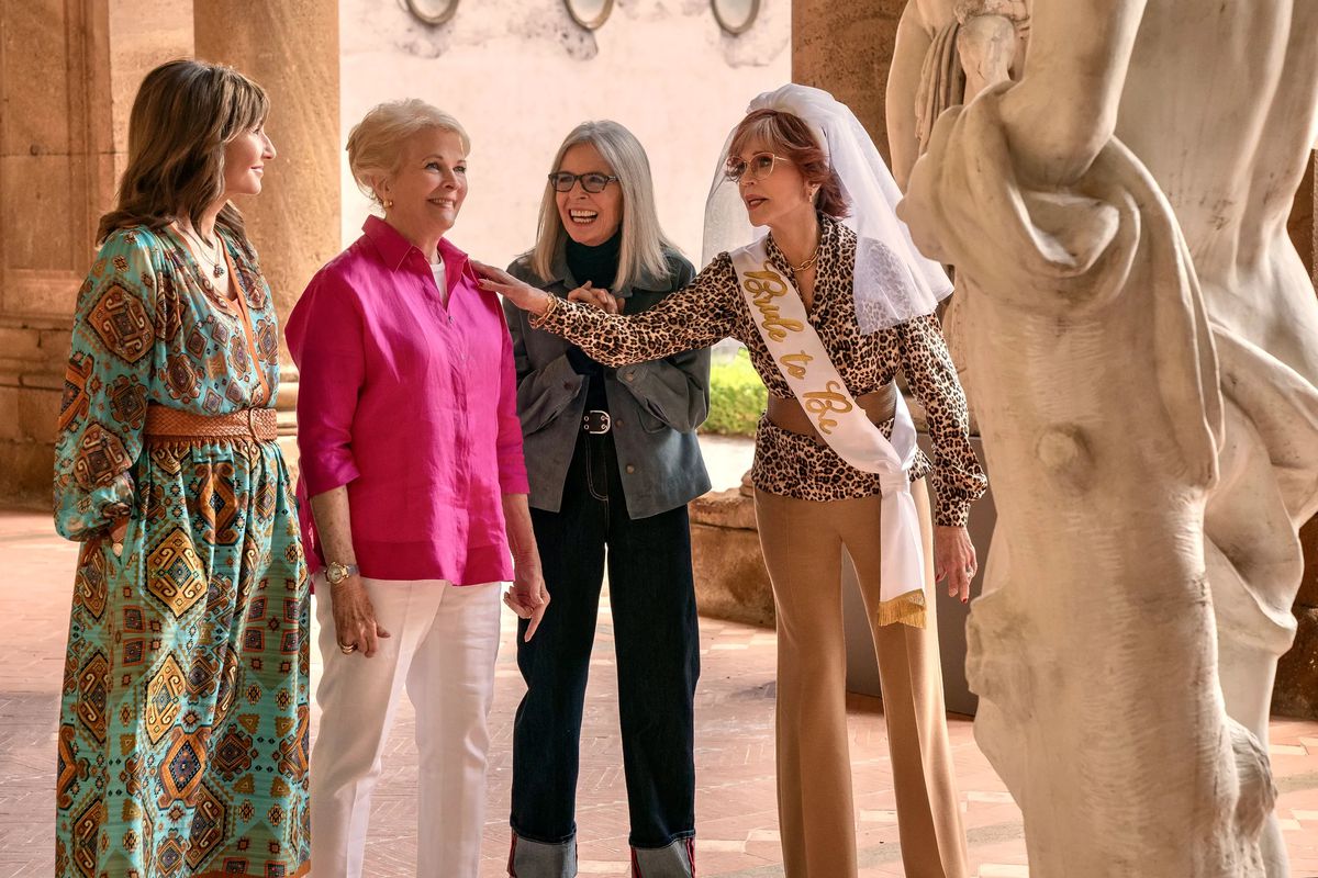 (LR) Mary Steenburgen, Candice Bergen, Diane Keaton et Jane Fonda dans Book Club: The Next Chapter.