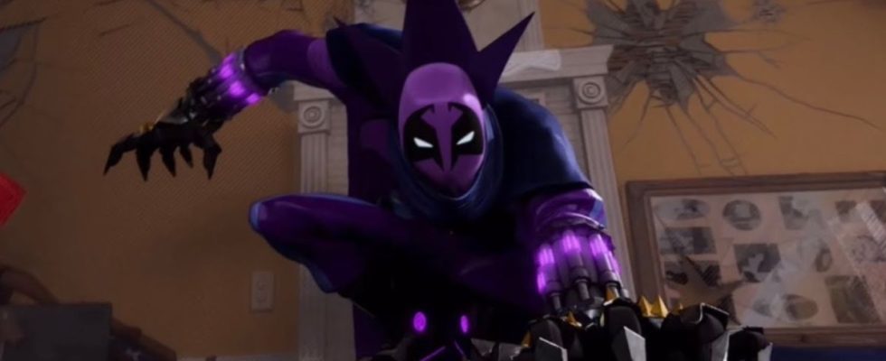 Prowler in Spider-Man: Into the Spider-Verse