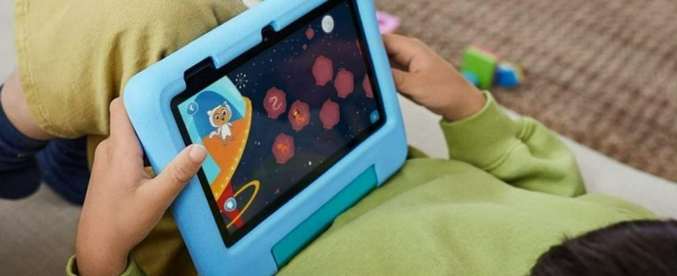 Les tablettes Amazon Fire Kids sont très bon marché, livrées avec 20 000 applications, vidéos et livres