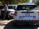 Un corps a été retrouvé dans une ruelle dans le secteur de la 103A Avenue et Old Yale Road à Surrey le 10 mai 2023.
