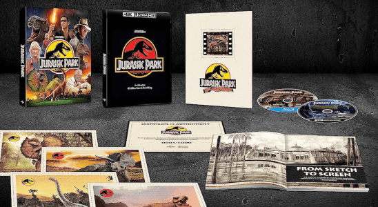 Jurassic Park obtient un magnifique Blu-Ray édition 30e anniversaire