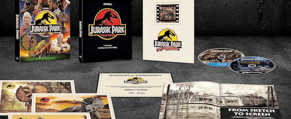 Jurassic Park obtient un magnifique Blu-Ray édition 30e anniversaire