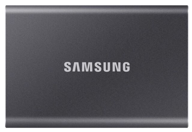 Le SSD T7 légitime de Samsung.