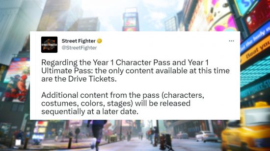 Une réponse de Capcom à propos des packs DLC de Street Fighter 6
