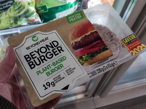 Alternative à la viande Beyond Meat en emballage