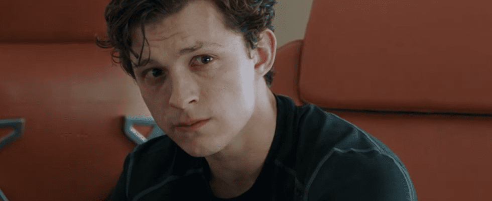 Tom Holland sad about Tony Stark in Spider-Man: Far From Home