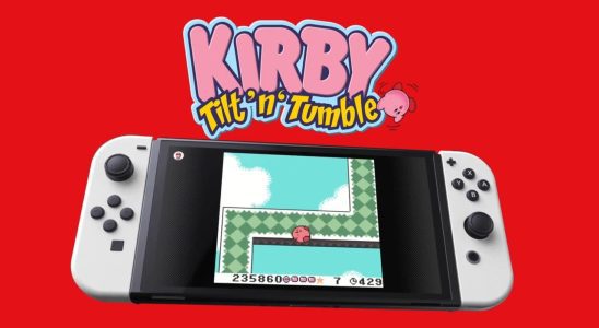 Nintendo présente les commandes de mouvement de Kirby Tilt 'n' Tumble sur le commutateur