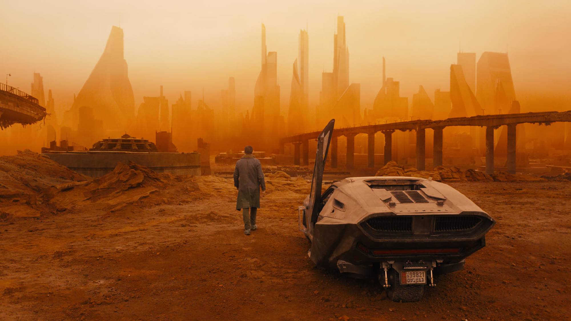 Ryan Gosling en tant qu'officier K dans Blade Runner 2049