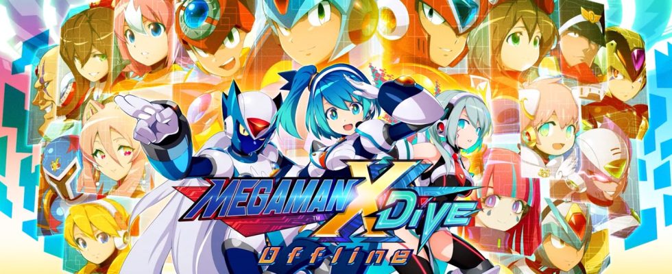 Mega Man X DiVE Offline announcement trailer Capcom PC Steam mobile Android iOS