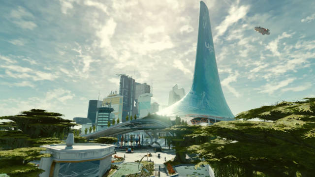 La ville de New Atlantis est la plus grande ville que Bethesda ait jamais construite, selon la société.