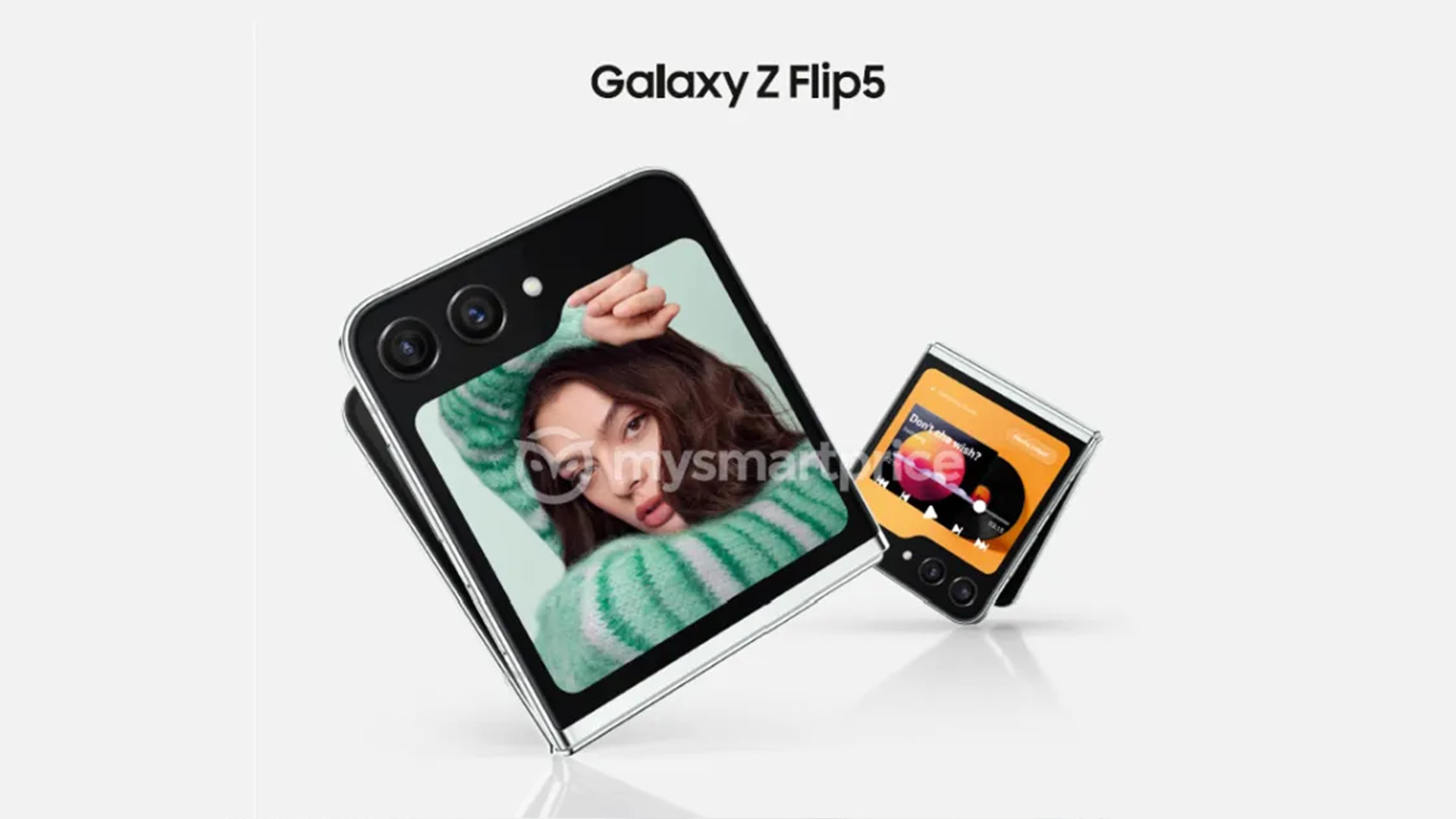 Fuite de rendu d'un Galaxy Z Flip5
