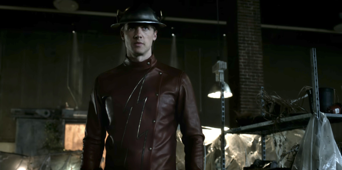 Teddy Sears dans le rôle de Jay Garrick (mais en fait Hunter Zolomon) dans The Flash sur la CW.