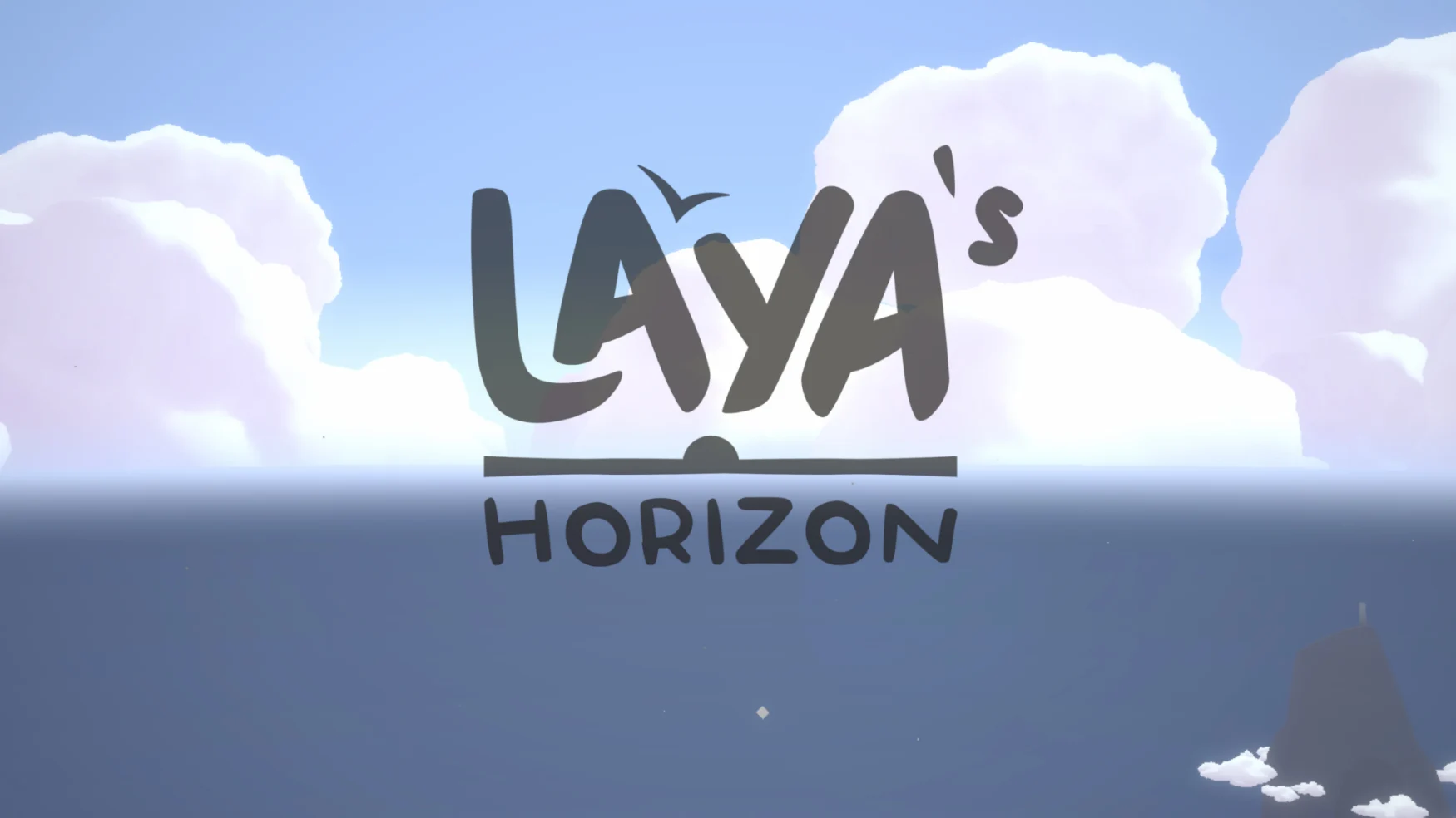 Écran titre Horizon de Laya.